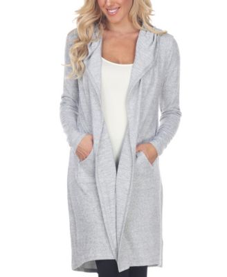 macys womens long cardigans
