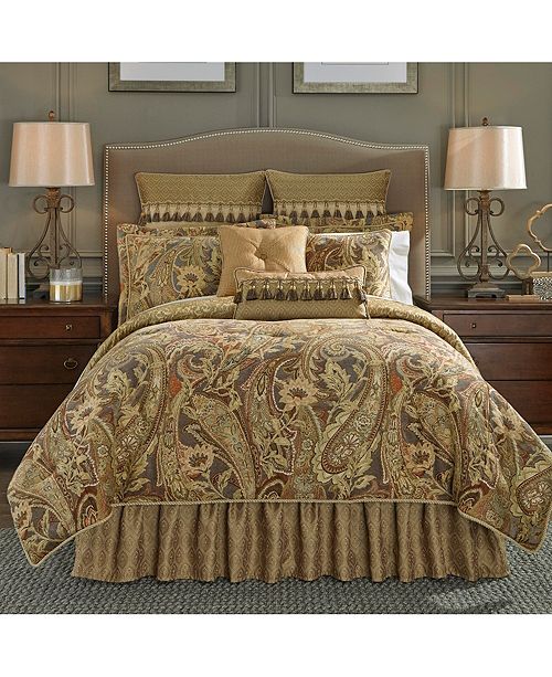 Croscill Ashton 4pc Cal King Comforter Set Reviews Bedding Collections Bed Bath Macy S