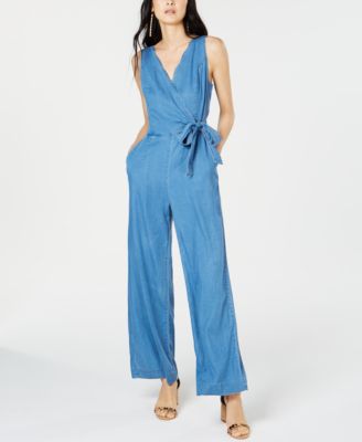 denim jumpsuit macys