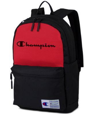 champion backpack mens red