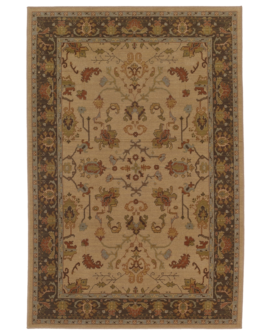 Karastan Area Rug, Bellingham Cornwall Beige 25 x 4   Rugs