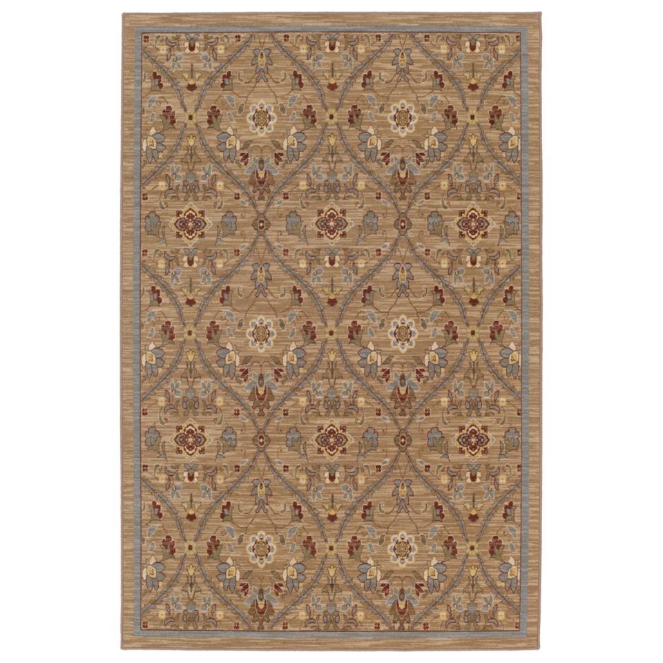 Karastan Area Rug, Elan Worcester Beige 96 x 132