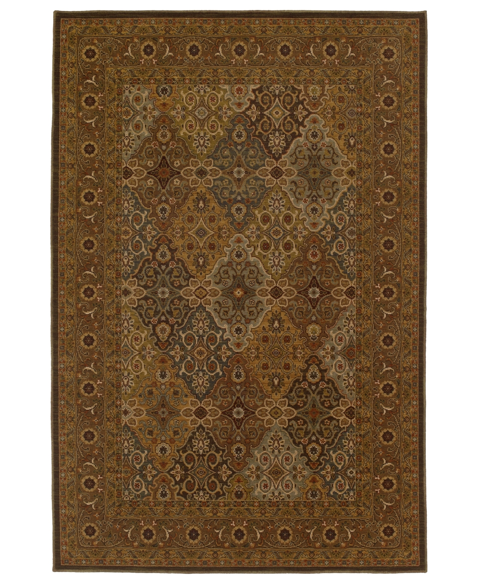 Karastan Area Rug, Bellingham Ellsworth Mocha 25 x 4   Rugs   