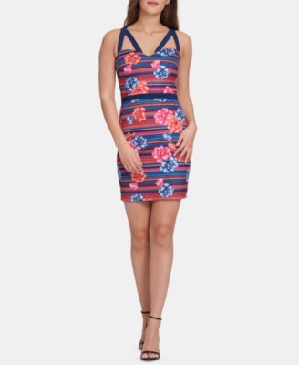 guess floral dress macys