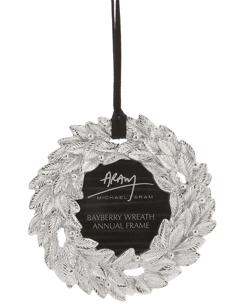 Michael Aram Christmas Ornament, Bayberry Wreath Annual Frame