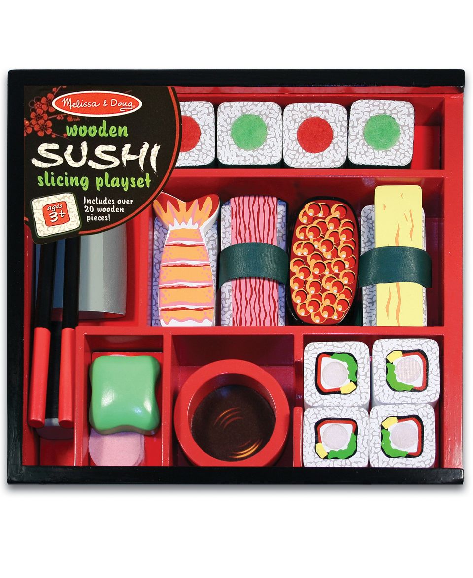 Melissa and Doug Kids Toys, Sushi Slicing Playset