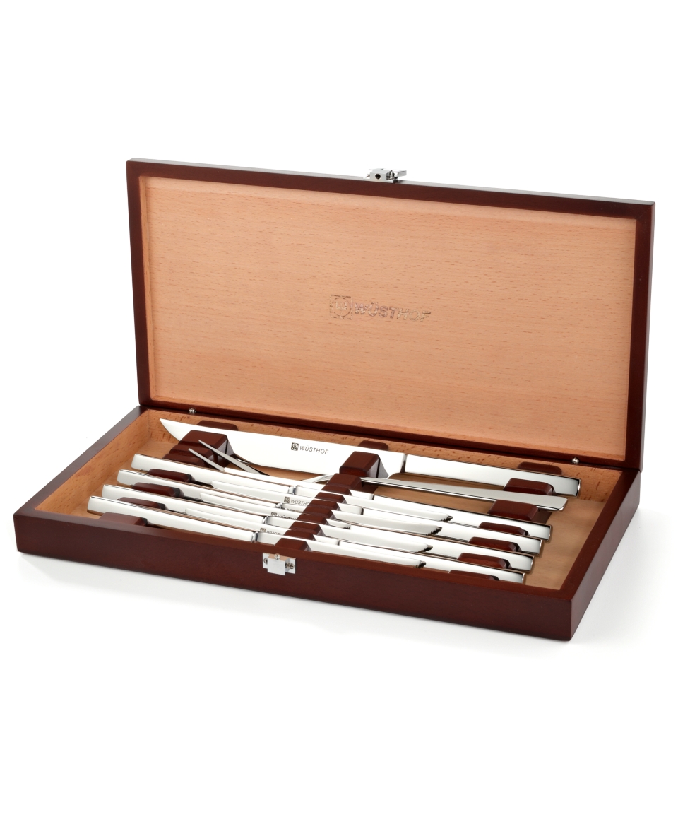 Wusthof Steak & Carving Set with Presentation Box, 10 Piece