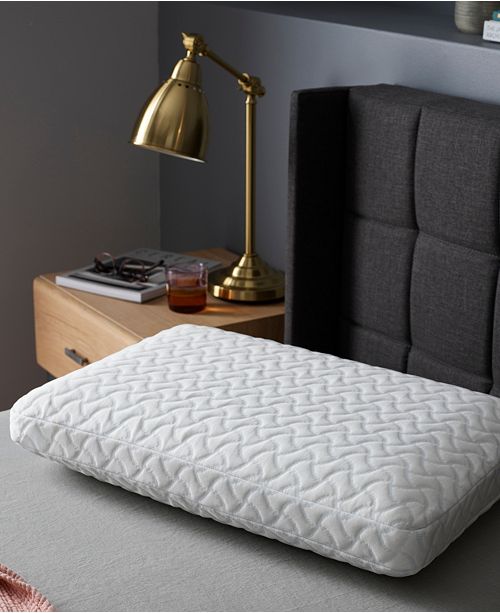Tempur Pedic Tempur Pedic Tempur Adapt Cloud Cooling Pillow Standard Reviews Pillows Bed Bath Macy S