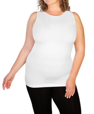 macys plus size tank tops