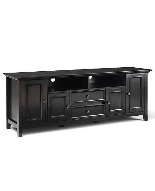 Simpli Home Amherst 72 Tv Stand Quick Ship Reviews Furniture Macy S