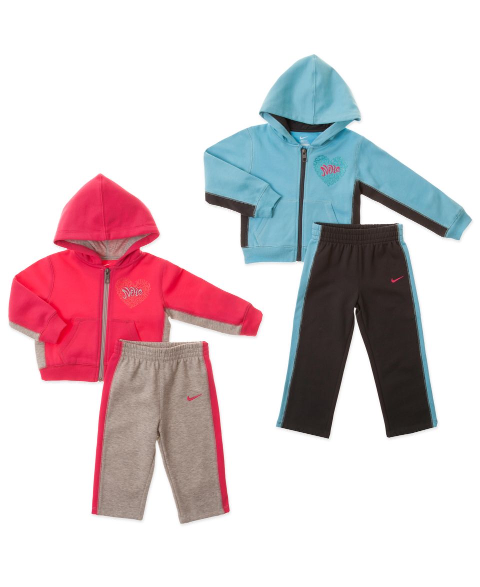 adidas Kids Set, Little Girls Tricot Jacket and Pants Set   Kids