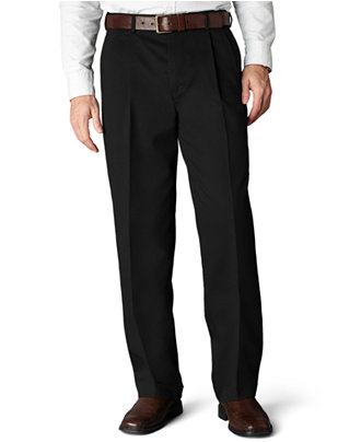 Dockers D4 Relaxed Fit Comfort Khaki Pleated Pants - Pants - Men - Macy's