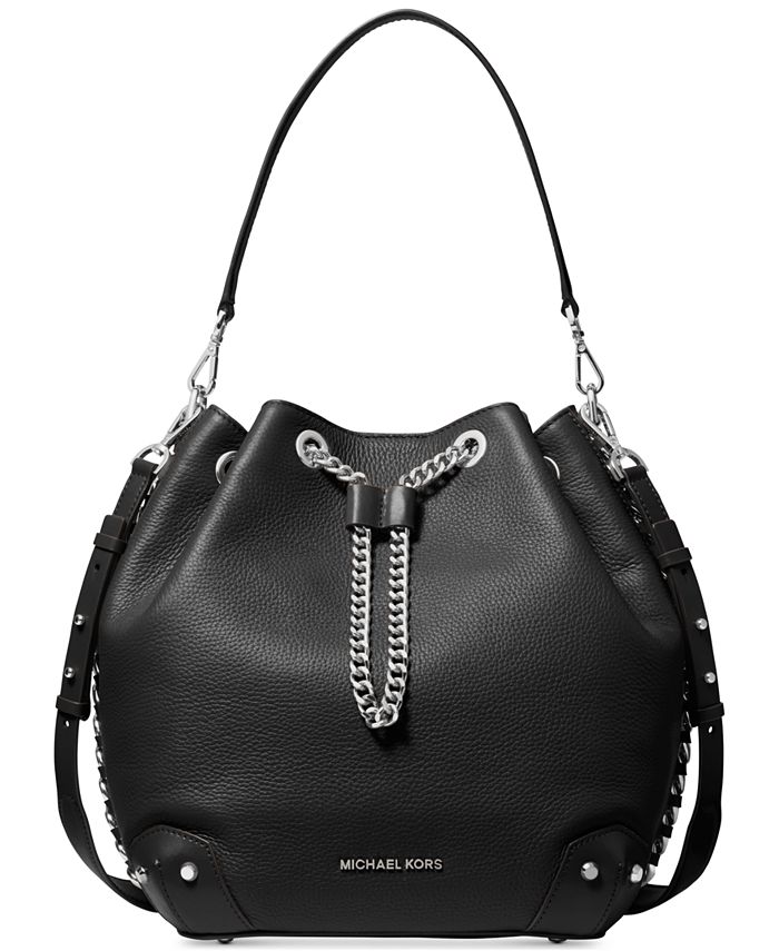 michael kors pebble leather handbags