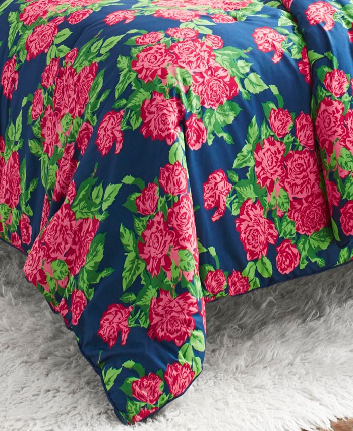 Betsey Johnson Bountiful Bouquet Comforter Set, Queen & Reviews ...