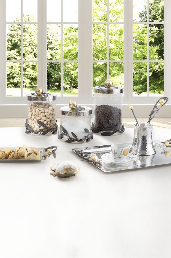 Michael Aram Pomegranate Coffee Pot with Spoon & Reviews Serveware