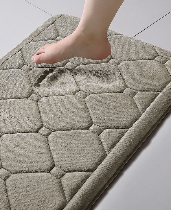 VCNY Home Bella 24" x 60" Memory Foam Bath Runner & Reviews Bath Rugs