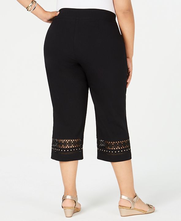 macys plus pants