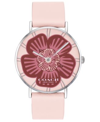 coach tea rose watch band