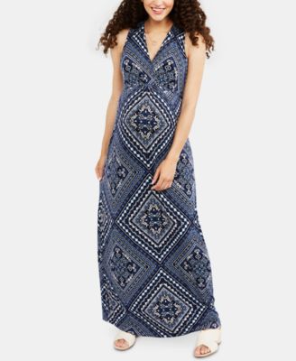 macys maternity maxi dress