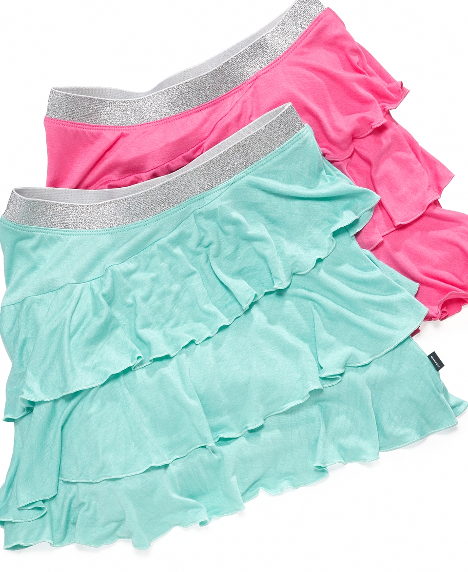 DKNY Kids Skirt, Girls Ruffle Skirt   Kids Girls 7 16