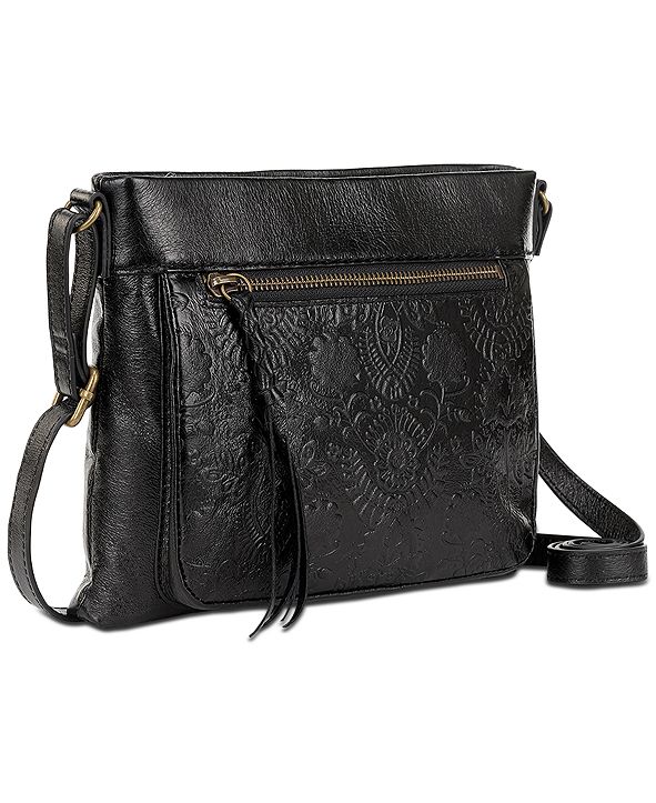 The Sak Sanibel Leather Mini Crossbody & Reviews Handbags