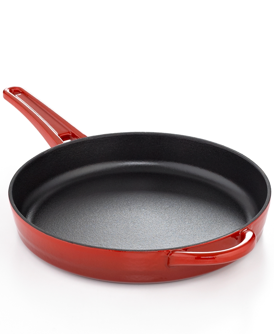 Simply Enamel Cast Iron Skillet, 10   Cookware   Kitchen