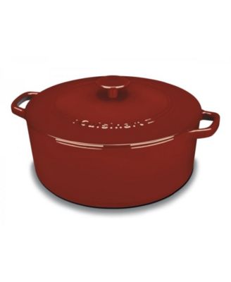 Чугунная жаровня Cuisinart Chefs Classic 6,6 л, красная