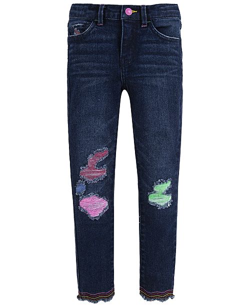 Levi S Toddler Girls Super Skinny Crayola Jeans Reviews Jeans Kids Macy S