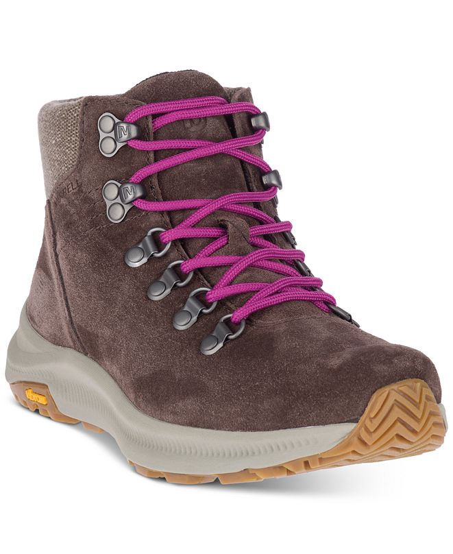 Merrell Women's Ontario Suede Mid Hiking Boots & Reviews - Athletic ...