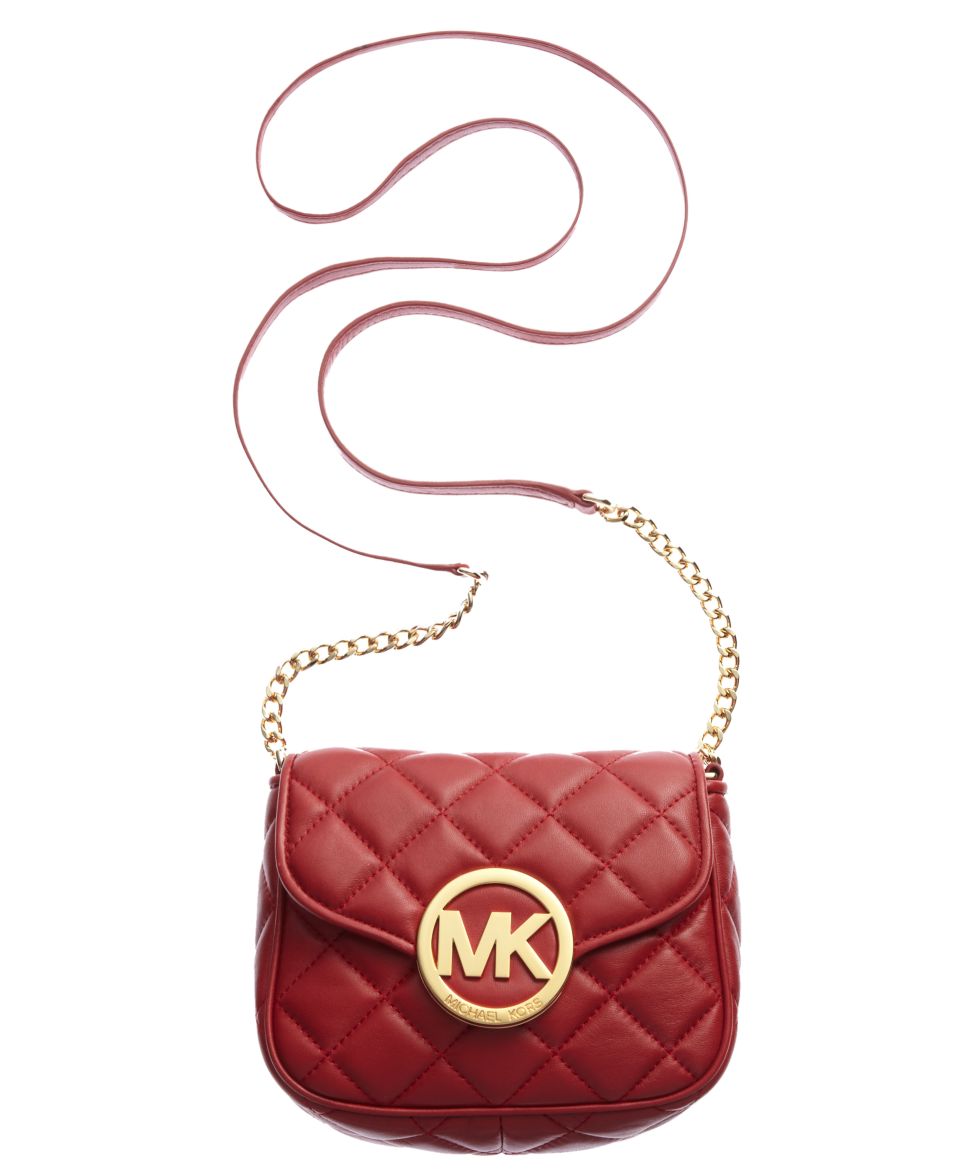 MICHAEL Michael Kors Fulton Quilt Small Crossbody   Handbags & Accessories