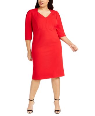 macys plus size calvin klein dresses