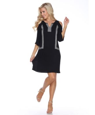 macys womens black dresses