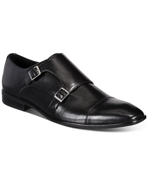 Alfani Men S Ian Double Monk Strap Dress Shoes Created For Macy S Reviews All Men S Shoes Men Macy S