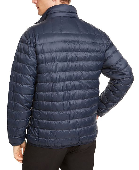 Club Room Hawke & Co. Outfitter Men's Packable Down Blend Puffer Jacket ...