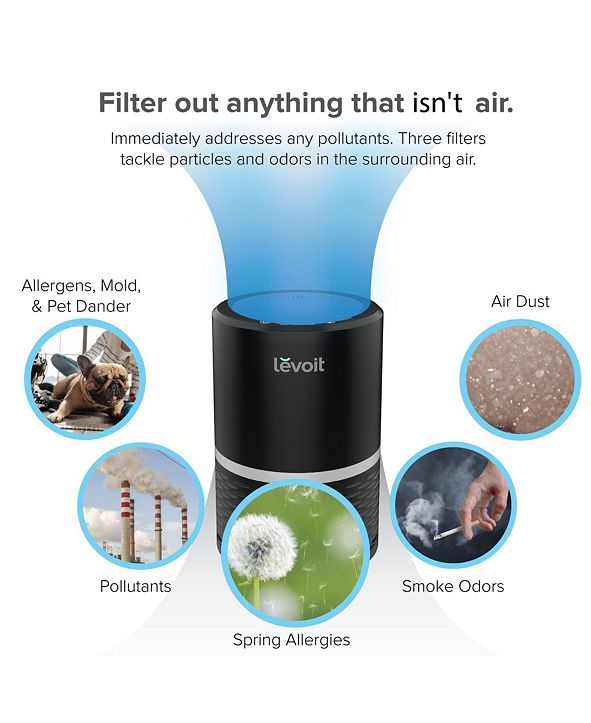 Levoit Compact True Hepa Air Purifier & Reviews Wellness Bed & Bath