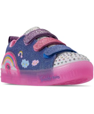 little girl rainbow shoes