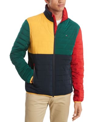 tommy hilfiger jacket colorblock