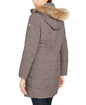 macys womens faux fur coats