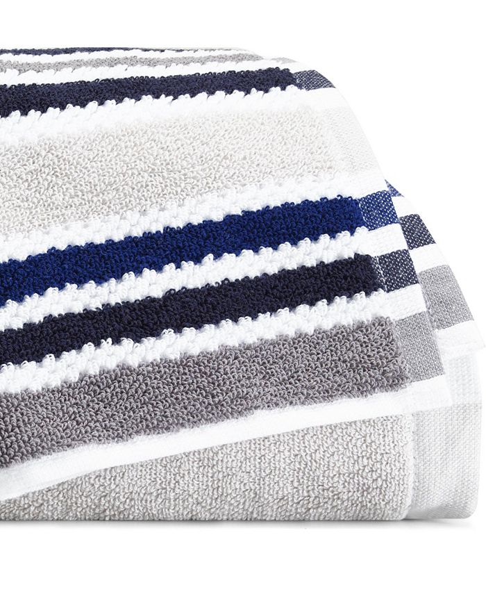 Nautica Jules Grey 3Pc. Towel Set & Reviews Bath Towels Bed & Bath