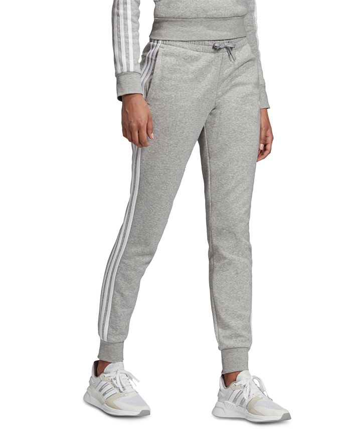 essentials 3 stripes tapered cuffed joggers