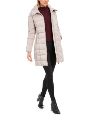 macy's calvin klein down jacket