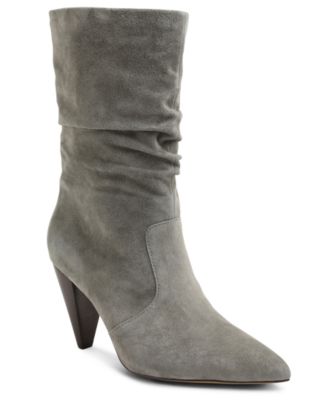 grey slouchy boots