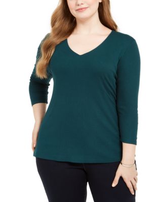 macys inc plus tops