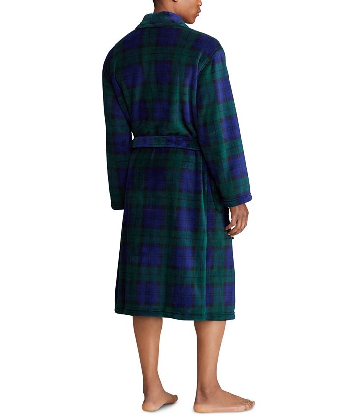 polo plush robe