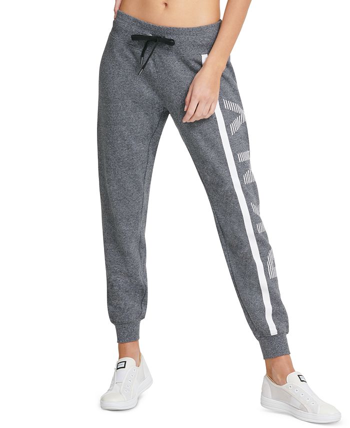 DKNY Sport Logo Fleece Joggers & Reviews - Pants & Leggings - Women ...