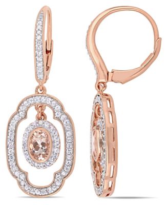 morganite earrings macys