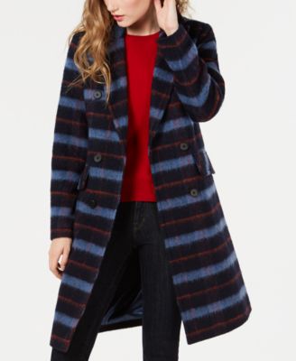 macy's double breasted coat