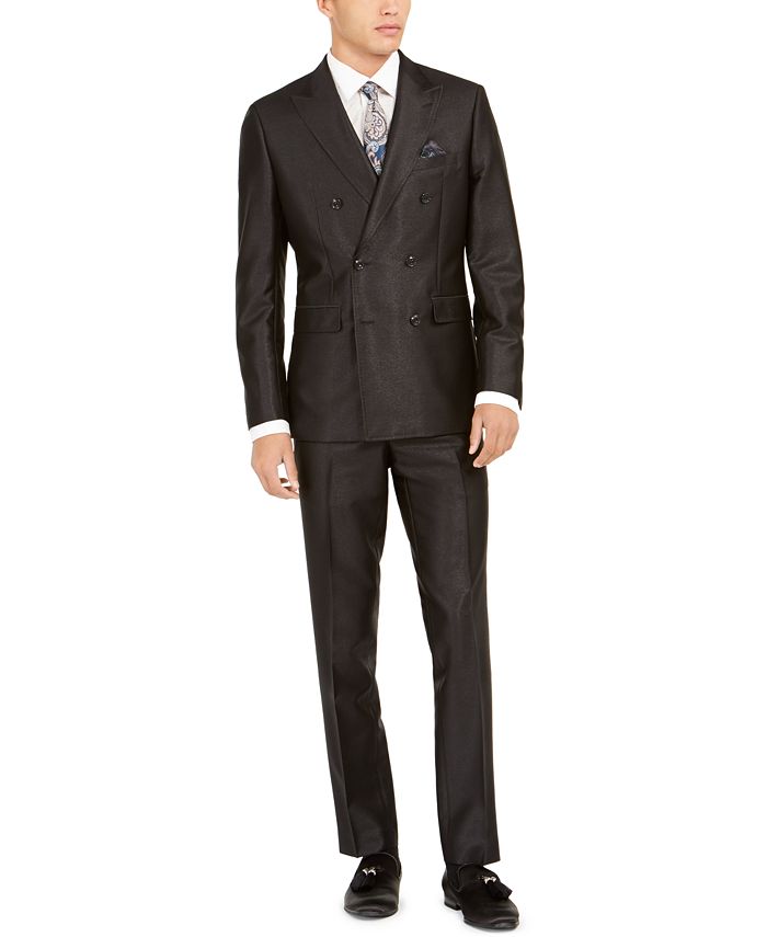 Tallia Men's Slim-Fit Double-Breasted Suit Separates & Reviews - Suits ...