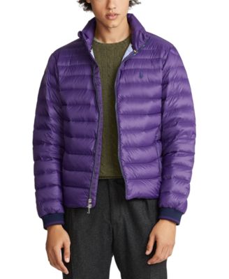 packable quilted down jacket ralph lauren