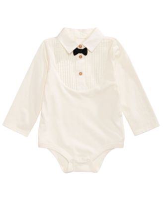 baby tuxedo bodysuit
